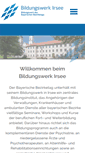 Mobile Screenshot of bildungswerk-irsee.de